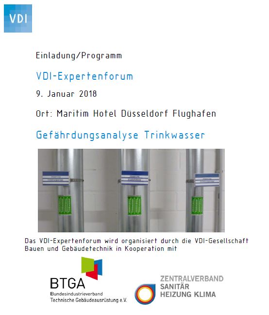 VDI Expertenforum Gefährdungsanalyse 2018